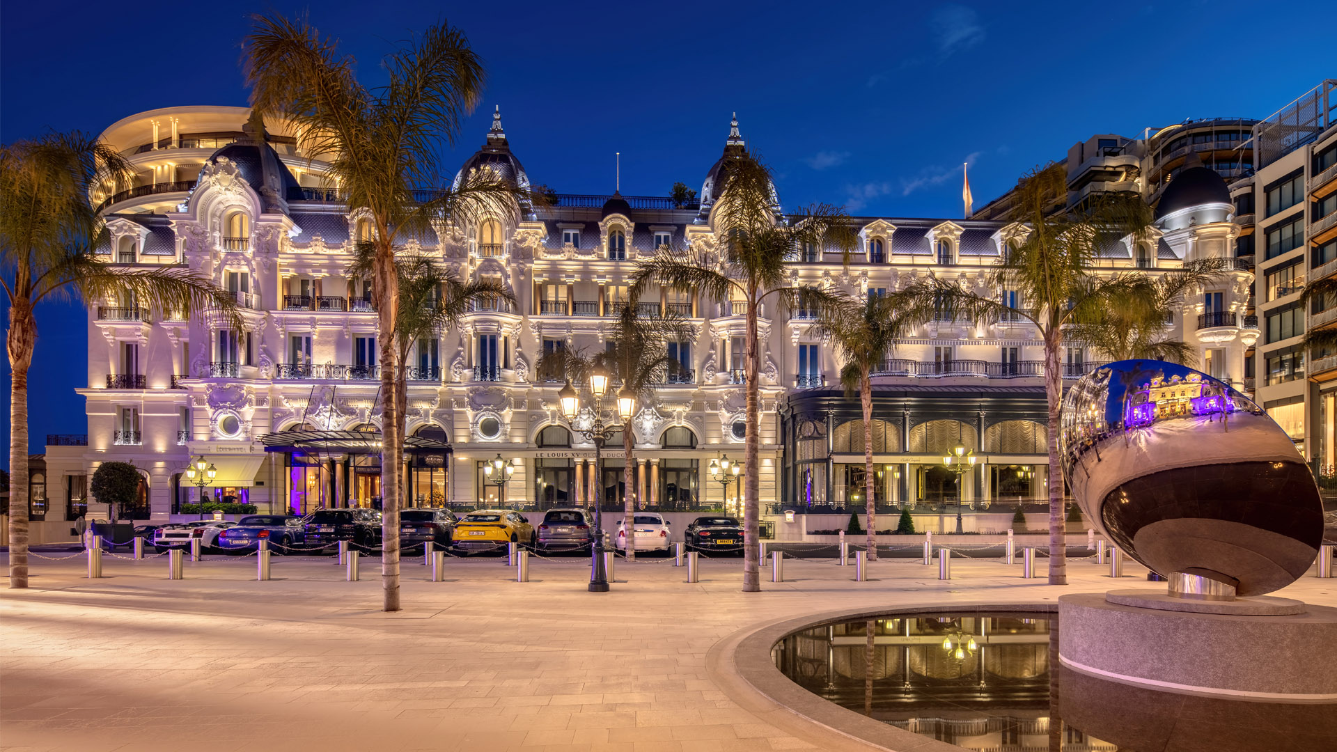 Hotel Deparis Monte Carlo Facade Night 302 